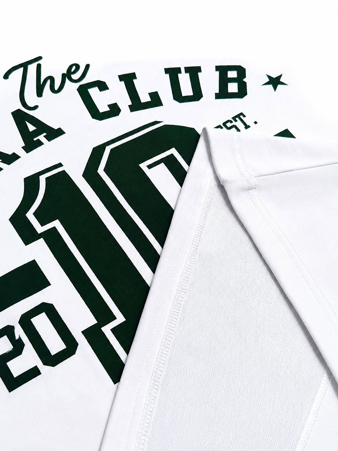 White-green Aura*Club tee